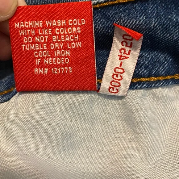 New Max Women’s Wide Leg Baggy Jeans Size 10 High Rise Cuffed Hem Blue Jeans 90s - Picture 6 of 15